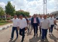 مساعد نائب رئيس هيئة المجتمعات العمرانية يتفقد محطات مياه الشرب والصرف الصحي بمدينة الصالحية الجديدة