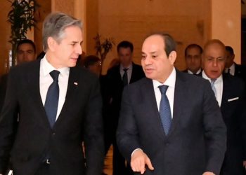 الرئيبس السيسي يستقبل وزير الخارجية الأمريكي “أنتوني بلينكن”