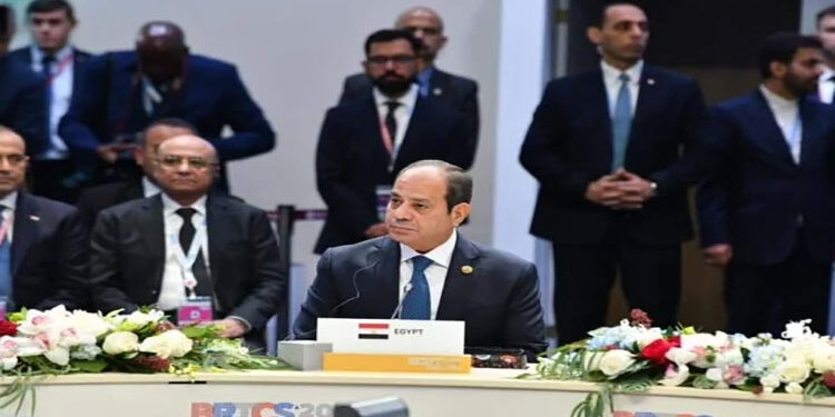 السيسى يشارك اليوم فى قمة “بريكس بلس” بقازان الروسية