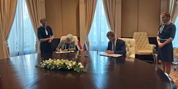 مصلحة الضرائب توقع مذكرة تفاهم للتعاون الفني والهيئة الفيدرالية الروسية الاتحادية