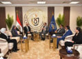 رئيس هيئة الرعاية الصحية يلتقي المدير الإقليمي لشركة فايزر لبحث سبل تعزيز التعاون وتبادل الخبرات