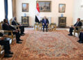 الرئيس السيسي يستقبل وزير العلاقات الدولية والتعاون الدولي بجنوب أفريقيا