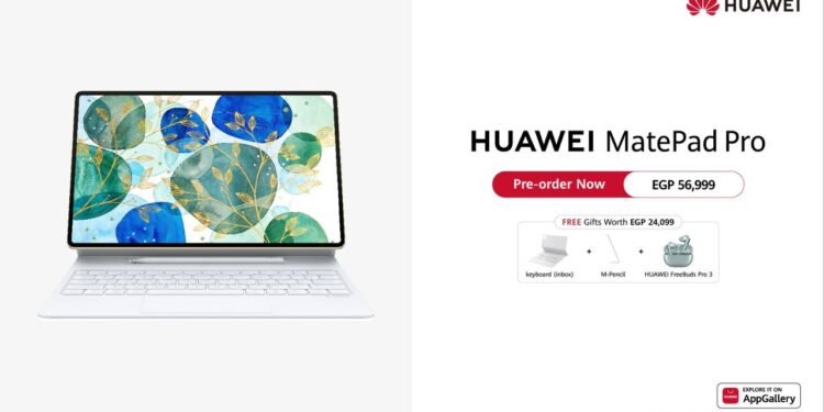 هواوي تفتح الطلب المسبق لجهازي MatePad Pro 12.2 و MatePad 12X