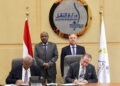 وزير الصناعة والنقل يشهد توقيع مذكرة تفاهم بين الشركة القابضة للنقل وهيئة الموانئ بجيبوتي