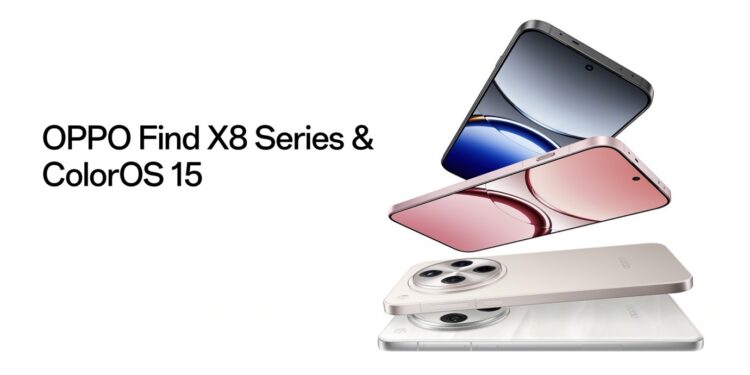 إطلاق سلسلة OPPO Find X8 مع نظام ColorOS 15 عالميًا