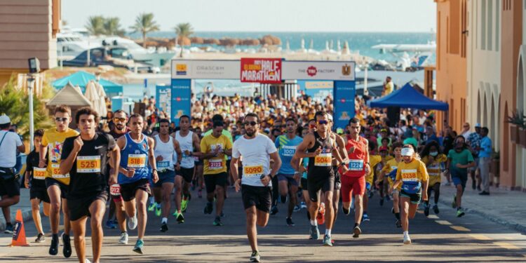 الجونة تستضيف النسخة السادسة من “نصف ماراثون الجونة” بالتعاون مع تراي فاكتوري