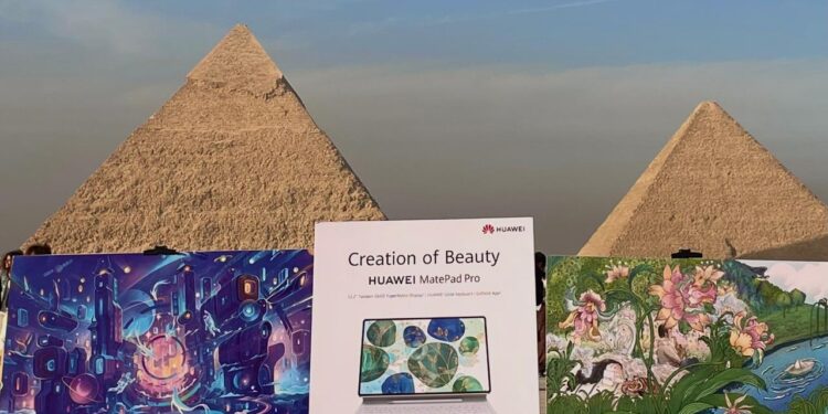 هواوي تنظم حدثا للتصميم والإبداع مع تطبيق GoPaint
