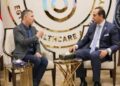 رئيس هيئة الرعاية الصحية يبحث التعاون مع الرئيس التنفيذي للاتحاد الدولي للمستشفيات
