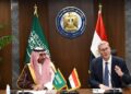 وزير البترول يستقبل وزير الصناعة والثروة المعدنية السعودي