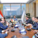 وزير التموين يلتقي بعدد من أعضاء مجلسي النواب والشيوخ