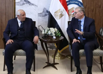 وزير البترول يستقبل محافظ الوادي الجديد