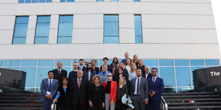 حقوق الإنسان يعقد اجتماعا موسعا مع وفد الاتحاد الأوروبي