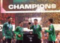 المنتخب السعودي يحقق لقب كأس العالم في لعبة Rocket League