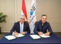 رئيس اقتصادية قناة السويس يوقع عقد مشروع “دينم ريز” التركية لصناعة الملابس بالقنطرة غرب الصناعية