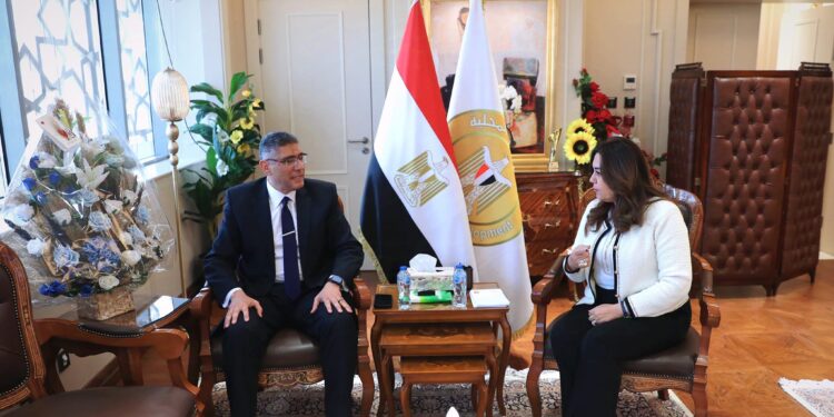 وزيرة التنمية تتابع مع محافظ الجيزة مشروعات الخطة الاستثمارية والمبادرة الرئاسية ” حياة كريمة “