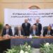 وزير النقل يشهد توقيع عقد تمويل مشترك لصالح الشركة الوطنية المصرية لصناعات السكك الحديدية