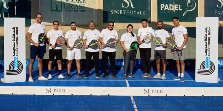 بنك قناة السويس ينجح في الحصول على المركز الثالث في بطولة “البادل” الأولى للبنوك المصرية