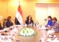 وزيرة التضامن الاجتماعي تلتقي عددا من سفيرات الدول الأجنبية في مصر