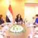 وزيرة التضامن الاجتماعي تلتقي عددا من سفيرات الدول الأجنبية في مصر
