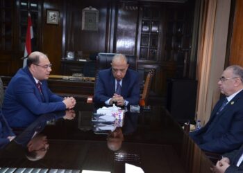 وزير الكهرباء يجتمع برئيس هيئة المحطات النووية وعدد من قيادات الهيئة لمتابعة تطورات تنفيذ مشروع المحطة النووية