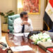 وزير الصحة يعقد اجتماعا مع وفد شركة «سيرفيه الفرنسية» لبحث سبل تعزيز الاستثمارات في مجال الدواء