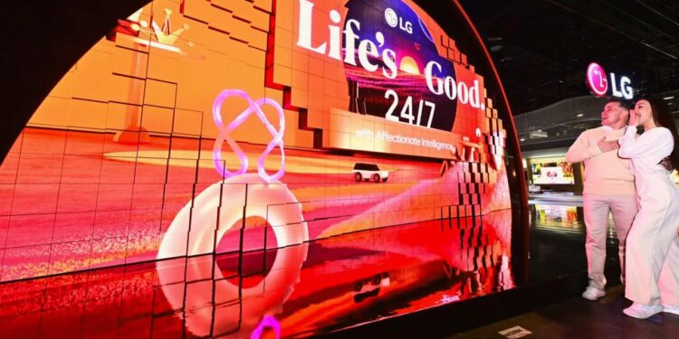 إل جي تعرض أحدث ابتكاراتها المدعومة بـ “الذكاء العاطفي” في CES 2025
