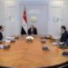 الرئيس السيسي يجتمع مع رئيس الوزراء ووزيرا الاسكان والاستثمار
