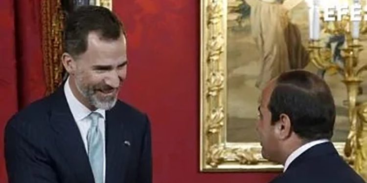 الرئيس السيسى يلتقى ملك إسبانيا اليوم لبحث الوضع في غزة