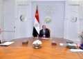 الرئيس السيسي يجتمع مع رئيس الوزراء ووزير المالية