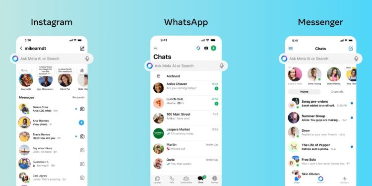 طرح Meta AI في الشرق الأوسط وشمال إفريقيا رسميًا 