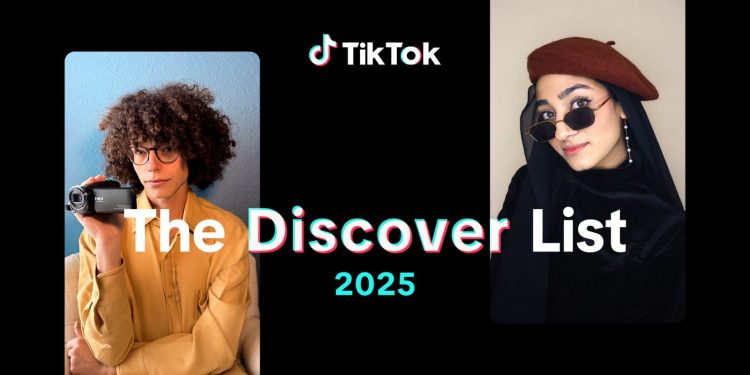 The Discover List تعرّف على قائمة المبدعين على تيك توك لعام 2025