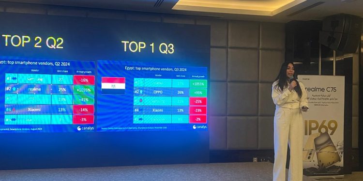 ريلمي تطلق أول هاتف مصنع محليًا في مصر