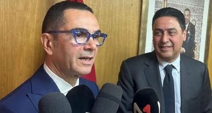 وزير الاستثمار يزور المغرب ويلتقي وزير الصناعة والتجارة المغربي