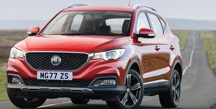 سيارة MG الرياضية بحالة “كسر الزيرو”