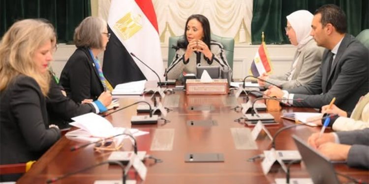 وزيرة التضامن تلتقي رئيسة الاتحاد الدولي لجمعيات الصليب الأحمر والهلال الأحمر