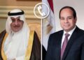 الرئيس السيسي يتلقى اتصال هاتفي من أمير منطقة تبوك بالسعودية