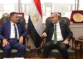 وزير العمل يلتقي رئيس جامعة ساكسوني مصر للعلوم التطبيقية