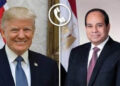 الرئيسان السيسى وترامب يبحثان تطور أوضاع الشرق الأوسط وجهود استعادة الهدوء