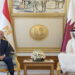 أمير قطر يستقبل الرئيس السيسي بمقر الديوان الأميري في الدوحة