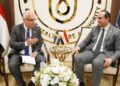 رئيس هيئة الرعاية الصحية يلتقى سفير مملكة السويد لدى مصر