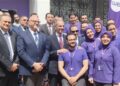 جولة تفقدية لوزير الاتصالات ومحافظ القليوبية في مركز خدمات WE ببنها