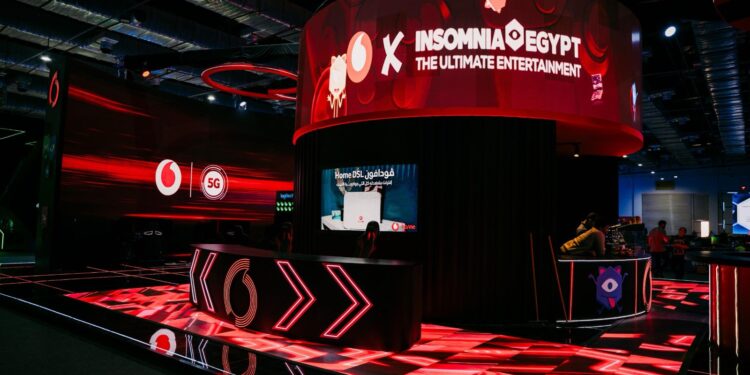 ڤودافون الراعي الرئيسي لمهرجان إنسومنيا للألعاب 2025