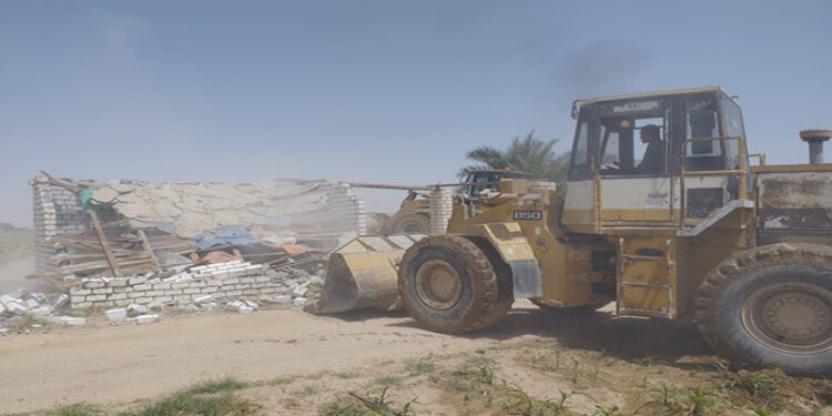 الإسكان: إزالة التعديات الواقعة على مساحة 507 أفدنة بمدينتي بنى سويف والفشن الجديدتين