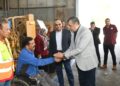 وزير الدولة للإنتاج الحربي يفاجيء شركة حلوان لمحركات الديزل (مصنع 909 الحربي)