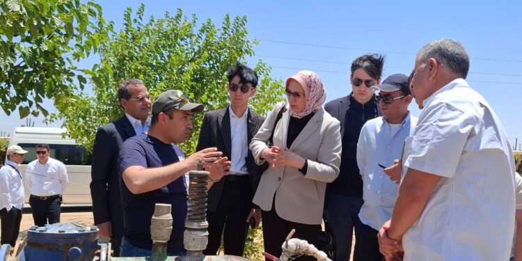 الوفد الحكومي الاوزبكي يتفقد بعض المشروعات الزراعية والبحثية في مصر