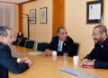 وزﯾﺮ اﻟﺨﺎرﺟﯿﺔ والهجرة ﯾﻌﻘﺪ اﺟﺘﻤﺎعًا ﺛﻼثيًا مع وزﯾﺮي ﺧﺎرﺟﯿﺔ ﻋﻤﺎن وإﯾﺮان
