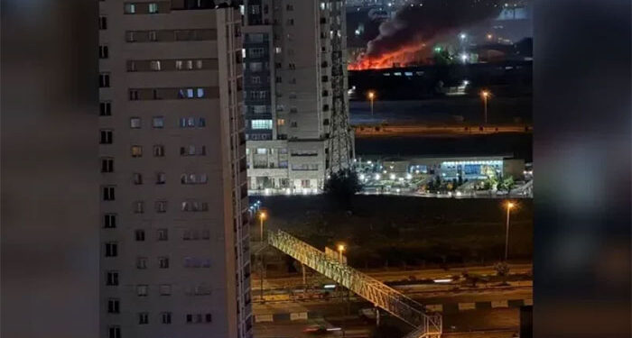 إسرائيل تقصف مبنى الإذاعة والتلفزيون في العاصمة الإيرانية طهران