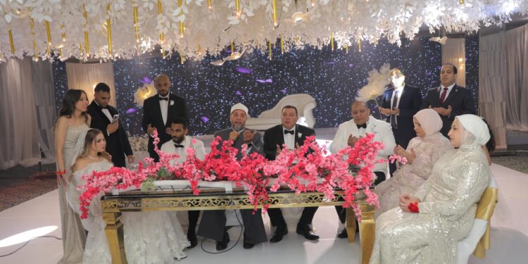 تهنئة بمناسبة الزفاف السعيد