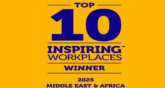 إنتلسيا تحصد لقب أفضل مكان عمل في المنطقة ضمن جوائز “Inspiring Workplaces” لعام 2025