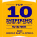 إنتلسيا تحصد لقب أفضل مكان عمل في المنطقة ضمن جوائز “Inspiring Workplaces” لعام 2025
